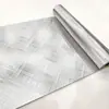 Fabricante fornece papel de parede imitando metal, adesivos de parede autoadesivos para imóveis alugados, renovação de paredes, mudança de cor e adesivos de parede espessados