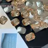 Diamantes rectangulares octogonales de corte zircón para decoración de uñas, brillantes y coloridos de corte flor de hielo, caramelos de hielo mahjong, decoraciones de uñas portátiles