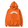 Moletom com Capuz Estilo Americano Doce-Frio Estampa de Teia de Aranha Estrela, Unissex Solto Peso Pesado High Street, Em Estoque para Atacado Transfronteiriço
