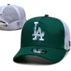 Gorra de Béisbol de Malla Trendy de Marca al por Mayor para Mujer, Nuevo Estilo Primavera y Verano, Logo Grande Bordado, Gorra de Malla Transpirable para el Sol