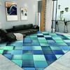 Fábrica de alfombras impresas al por mayor, transferencia térmica, terciopelo de cristal, alfombra nórdica sencilla para sala de estar, estudio, mesita de noche y dormitorio