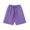 Nuevos shorts casuales para hombre 2025 320g moda renderizado blanco viejo sueltos talla grande shorts hombre