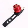Luz trasera de advertencia intermitente para ciclismo nocturno luz de coche Ruby Bright luz trasera de bicicleta equipo de ciclismo