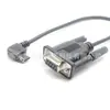 Cabo Serial Mini USB 12P em L para Porta DB9 Conexão de Dados RS232 para Instrumentos de Controle Industrial