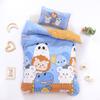 Colcha de jardim de infância Capa de colcha de três peças Algodão puro Lençol de cama infantil para bebê Colcha Capa de núcleo Nap Cama de cama