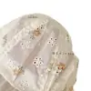 Sombrero de Pescador para Bebé Princesita Luna Primavera y Otoño Verano Niñas Sombreros para el Sol Encaje Transpirable Fino Protector Solar