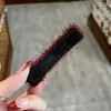 Pinza para el pelo rectangular roja exquisita y dulce estilo coreano Bb Clip para mujer, Pasador elegante de alta gama vintage, Pinza para flequillo, Accesorio para el cabello