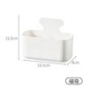 Caja de almacenamiento magnética multiusos de pared Nachuan, sin perforaciones, tamaño pequeño
