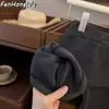 [Casa Rosa] Pantalones Nuevos de Terciopelo para Niñas, Pantalones Acampanados de Terciopelo de una Sola Pieza para Bebés, Culottes Casuales de Moda