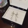 Elegantes Aretes Nuevos de Perla Cereza para Mujer, Versátiles y Frescos, Simples y Sofisticados, Accesorios de Oreja de Moda Estilo Ins