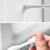 Barra Telescópica, Barra para Cortina de Puerta sin Perforaciones, Barra para Colgar Ropa de Armario, Accesorio Colgante de Cocina, Tendedero de Ropa para Baño, Barra para Cortina de Ducha