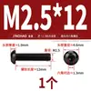 Tornillos de Cabeza Plana, Cabeza Semiredonda, de Allen, Cabeza Redonda, Cabeza Cilíndrica de Alta Resistencia Grado 12.9 Pernos M3M4M5M6M8M10