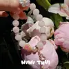 Polvo de Oro Rosa Familia Calabaza Asa Cristal de Hielo Triturado Pulsera Gipsofila Flor de Cristal Natural Pulsera de Diosa