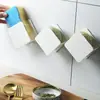 Paño de Limpieza de Cocina Estante de Secado Estante de Almacenamiento de Esponjas Montado en la Pared del Baño Estante de Almacenamiento para Bolas de Limpieza de Fregadero del Hogar