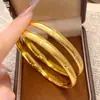 Tienda de Oro Mismo Estilo Pulsera de Hielo Roto Corazón Dorado Arena para Mujer, Versátil de Lujo Ligero Artesanía Cepillada de Gama Alta, Color Duradero