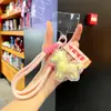 Llavero de Caballo de Año Nuevo Chapado en Oro Simulado, Caballo del Zodiaco, Colgante Atractor de Dinero, Pequeño Regalo de Año Nuevo, Mascota del Año del Caballo