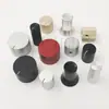 Diâmetro 12-18 Altura 24mm Formato de Tampa Formato de Chifre Knob de Alumínio Processado Personalizado Tampa de Knob de Potenciômetro Fábrica