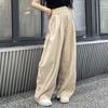 Pantalones Frescos de Verano para Niña 2025 Nueva Moda Estilo Occidental para Niña Niño Mediano y Grande Estilo Japonés Ajustado Montaña