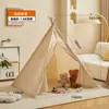 Tenda Indoor Infantil em Estoque Casa de Brincar Estilo Indiano para Meninos e Meninas Castelo Casa Pequena Castelo de Princesa Atacado