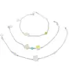 Pulsera de plata de ley S925 nueva gota de esmalte linda caricatura femenina pulsera en vivo más vendida venta directa de fábrica transfronteriza