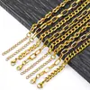 Pulsera de Acero Inoxidable con Galvanizado al Vacío de Oro de 18 Quilates, Estilo Europeo y Americano, Cadena Cubana Unisex, Accesorio de Mano Simple y Versátil, Joyería que No se Desvanece