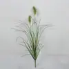 Cauda de Cachorro Simulada Grama Lagarta Capim-dos-pântanos Decoração Suave para Casa Grama Artificial Ornamentos de Grama Cebola Simulada Atacado