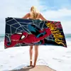 Toalla de Baño con Estampado Digital de Anime de Venta Caliente Transfronteriza, Chal, Toalla de Natación, Absorbente de Agua, Secado Rápido, Microfibra, Toalla de Playa