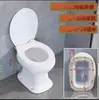 Reforma de Baño Rural Hogar Inodoro Seco Ampliado para Sentarse Inodoro de Doble Uso Fecal para Ancianos Inodoro Cerámico Sin Descarga para Mujeres Embarazadas Envío Directo Gratis