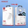 Adecuado para Huawei Honor Vivo Apple Oppo Teléfono Móvil Cabezal de Carga 66W Carga Rápida Cable de Datos Cargador USB Set