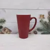 Taza de Cerámica Brillante Nórdica Taza Embudo Mate Taza de Café para Oficina Taza de Regalo Conmemorativa Personalizable Gran Capacidad