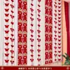 Quarto de Casamento Longo Layout de Personagem Feliz terno Borboleta Flor Decoração de Casamento Casa Nova Quarto Sala de Estar Mulher Cortina Pingente