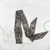 Cachecol Longo Estreito de Seda com Bolinhas Pretas Cachecol Feminino Isolado Estilo K Versátil Combinação com Bolsa Camisa Fita Streamer