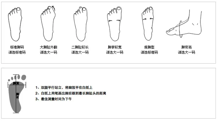 尺码表2