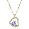 Entra en el mundo de los collares de plata 925 con forma de corazón y circonita cúbica de Amazon, que presentan delicados y únicos colgantes de piedras preciosas de colores y cadenas de eslabones cruzados, disponibles para venta al por mayor.