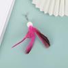 Cabeza de Repuesto para Varita Teaser para Gatos, Juguete para Gatos Cabeza de Plumas, Plumas Creativas Multicolor, Auto-Entretenimiento para Gatos, Suministro Exclusivo Transfronterizo