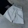 Pantalones de Chándal Bordados de Retazos Hip-Hop Callejero Americano de Cinco Puntas para Hombre, Modernos, Sueltos, Deportivos, de Punto