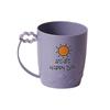 Taza para la boca con clima, taza para cepillo de dientes para niños, taza para dientes, taza para cepillo de dientes de plástico para parejas lindas, taza para enjuague bucal, taza para enjuague bucal