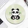 Alfombrilla de Ratón Redonda de Dibujos Animados y Anime, Antideslizante y Resistente a Manchas, Alfombrilla de Goma Pequeña para Portátil, Personalizable con Imágenes