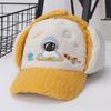 Gorra Lei Feng para niños Gorra de béisbol de astronauta de dibujos animados Sombrero grueso cálido con protección para las orejas Gorra de invierno para exteriores a prueba de viento