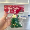 Juguete Novedoso para Aliviar el Estrés Navideño: Squishy de Papá Noel, Árbol de Navidad, Guante para Apretar Juguete Pequeño para Aliviar el Estrés, Producto Transfronterizo