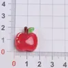 Serie de Frutas de Resina Accesorios para Joyería DIY Charms para Zapatos Crocs Pegatinas para Fundas de Teléfono Imanes para Refrigerador Accesorios para el Cabello Colgantes Pequeños