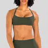 Sutiã esportivo DFYNE transfronteiriço com alças duplas, top de secagem rápida para corrida ao ar livre e fitness, design estiloso nas costas, sutiã de ioga para mulheres