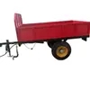 Remolque Agrícola Remolcable por Tractor con Capacidad de Carga de 3 Toneladas, 5 Toneladas, 10 Toneladas, Remolque Agrícola para Transporte de Cultivos, Plataforma de Camión Auto-Descargable
