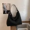 Estilo Coreano Novo Estilo Preguiçoso Bolsa de Grande Capacidade Versátil Casual para Ombro Feminina Bolsa Tote Tecida Retrô para o Dia a Dia Feminina