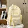 Nova Mochila Escolar Estilosa de 2026 com Alto Valor Estético, Estilo Japonês, Mochila Borboleta Fresca e Doce, Bolsa Leve de Costas Duplas para Alunos do Ensino Fundamental II e Médio
