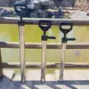Venta al por mayor del fabricante Herramientas profesionales para la pesca en el mar Bomba de camarones de acero inoxidable Tubo de succión de camarones para niños Juego para padres e hijos