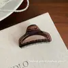 Pinza para el Cabello Vintage Semi-Atada para Mujeres, Pinza de Garra Pequeña Diaria, Estilo Minimalista de Gama Alta, Adecuada para Cabello Fino, Accesorio para el Cabello Pinza de Tiburón