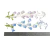 Decoración de Pared de Flores de Cadena de Lirio del Valle Simulación Corona Hecha a Mano DIY Adorno para la Cabeza Decoración de Boda Materiales de Flores Artificiales