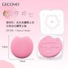 Gecomo Borla de Polvo Pinch es Suave, Amigable con la Piel, No Absorbe Polvo, Se Puede Usar Húmeda o Seca, Borla de Polvo Flocada Acolchada de Aire Multiusos Maquillaje de Belleza