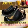 Zapatos peludos de dos vías para mujer 2026 plataforma de suela gruesa Kapi Bala puntera cerrada medias zapatillas persona perezosa más terciopelo cálido zapatos Birkenstock